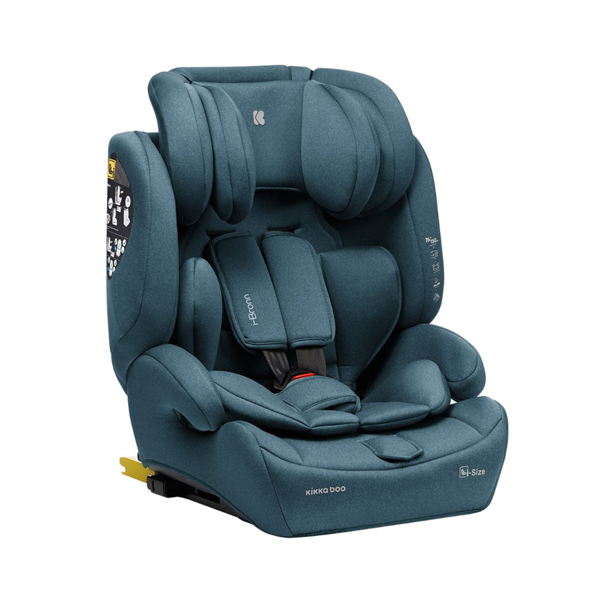 Κάθισμα Αυτοκινήτου ISOfix (76-150εκ. Ύψος) Kikka Boo i-Bronn i-Size Mint