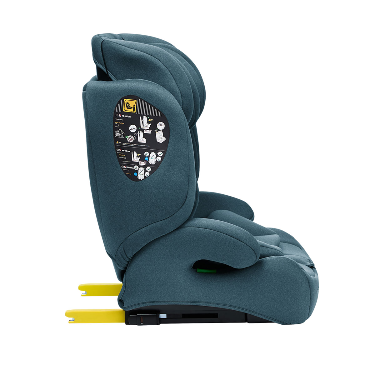 Κάθισμα Αυτοκινήτου Isofix (76-150Εκ Ύψος) Kikka Boo I-Bronn I-Size Mint Βρεφικά Καθίσματα Spitishop