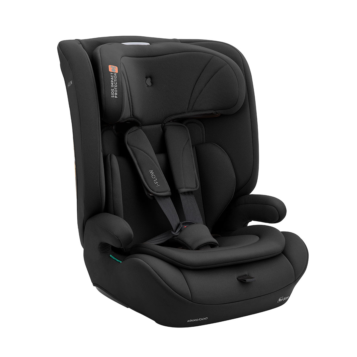 Κάθισμα Αυτοκινήτου ISOfix (76-150εκ. Ύψος) Kikka Boo i-Flow i-Size Black