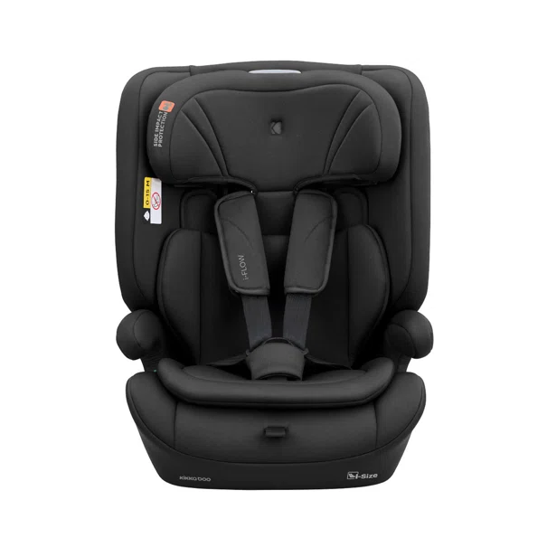 Κάθισμα Αυτοκινήτου ISOfix (76-150εκ. Ύψος) Kikka Boo i-Flow i-Size Black
