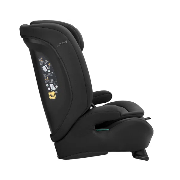 Κάθισμα Αυτοκινήτου ISOfix (76-150εκ. Ύψος) Kikka Boo i-Flow i-Size Black