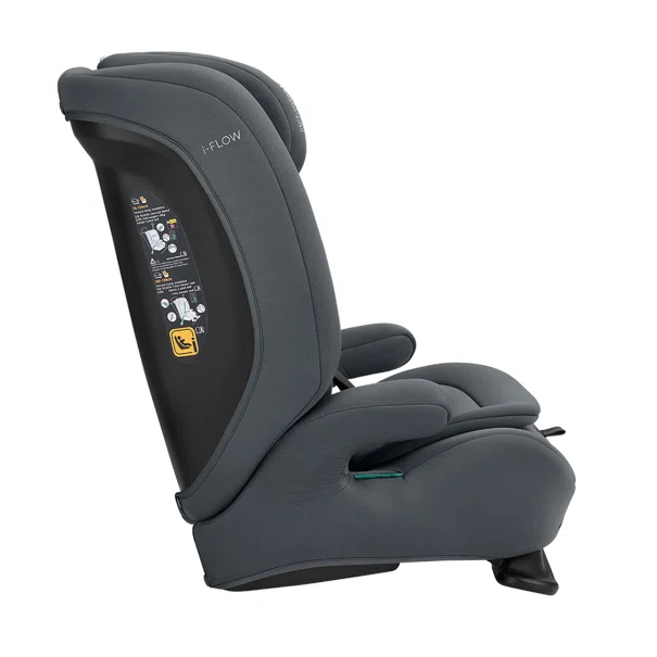 Κάθισμα Αυτοκινήτου ISOfix (76-150εκ. Ύψος) Kikka Boo i-Flow i-Size Grey
