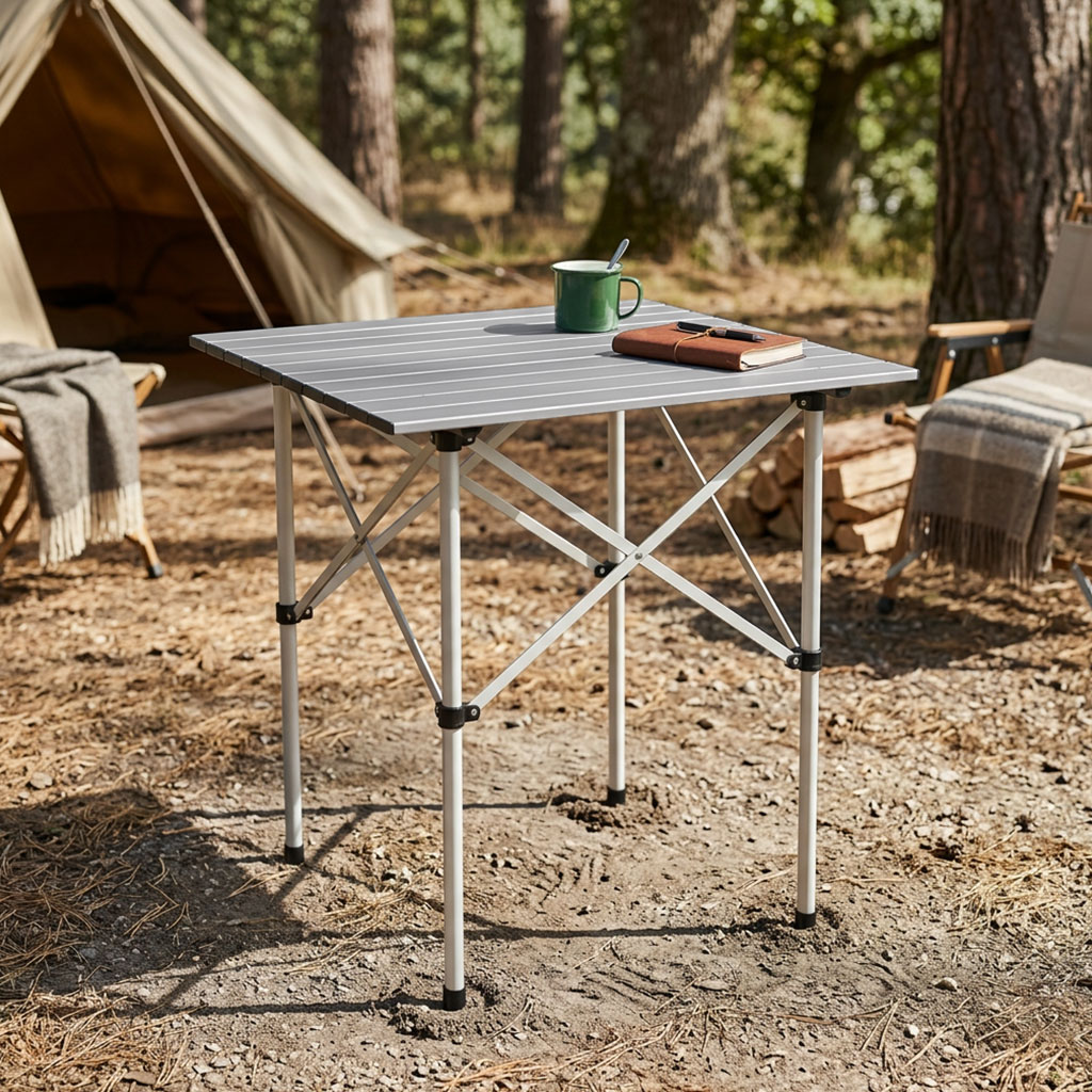 Πτυσσόμενο Τραπέζι Camping (54.5x52x66) Spitishop Forest