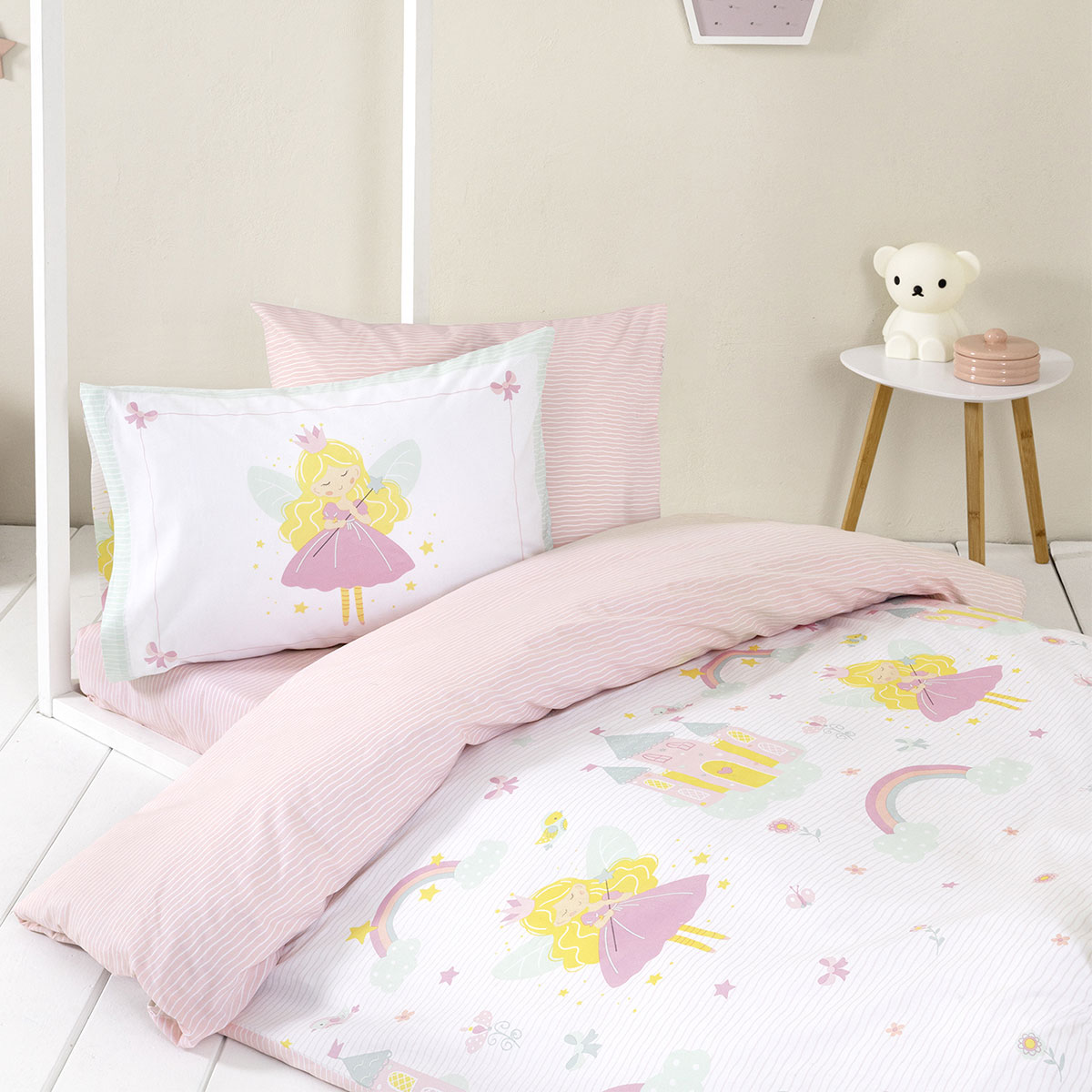 Κουβερλί Μονό (160x220) 2 Όψεων Nima Fairy Lelly