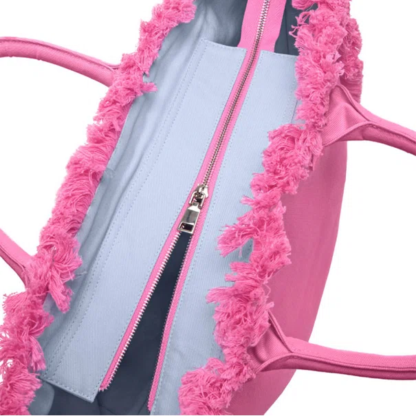 Τσάντα Θαλάσσης (40x20x35) Feel & Touch Caribbean Pink