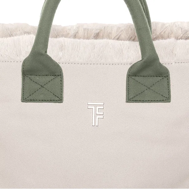 Τσάντα Θαλάσσης (26x16x24) Feel & Touch Caribbean Ammos/Khaki