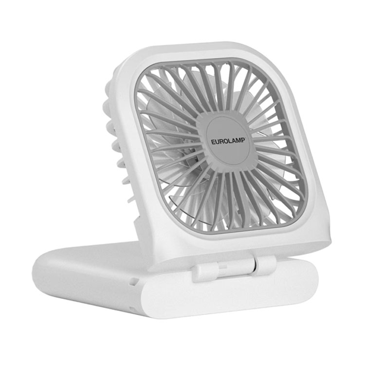 Ανεμιστηράκι Χειρός Επιτραπέζιο Usb 5W Eurolamp 300-20542 Ηλεκτρικά Είδη Ανεμιστήρες Επιτραπέζιοι Spitishop