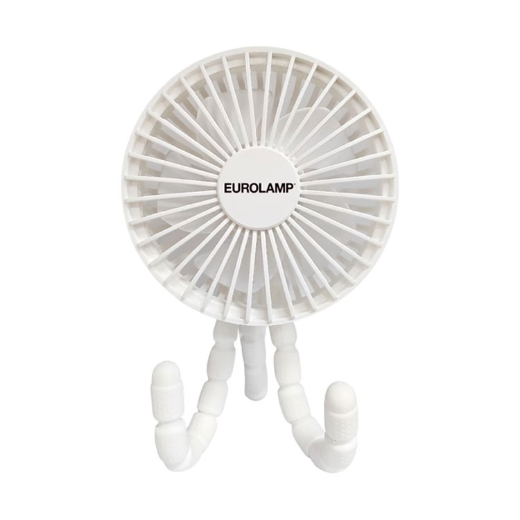 Ανεμιστήρας Επιτραπέζιος Usb με Τρίποδο 3W Eurolamp 300-20547 Ηλεκτρικά Είδη Ανεμιστήρες Επιτραπέζιοι Spitishop