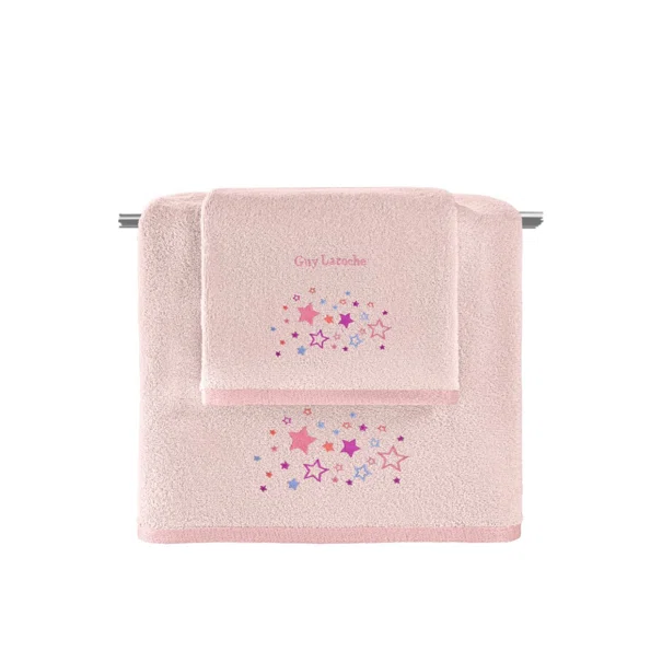 Παιδικές Πετσέτες (Σετ 2τμχ) Guy Laroche Starland Pink