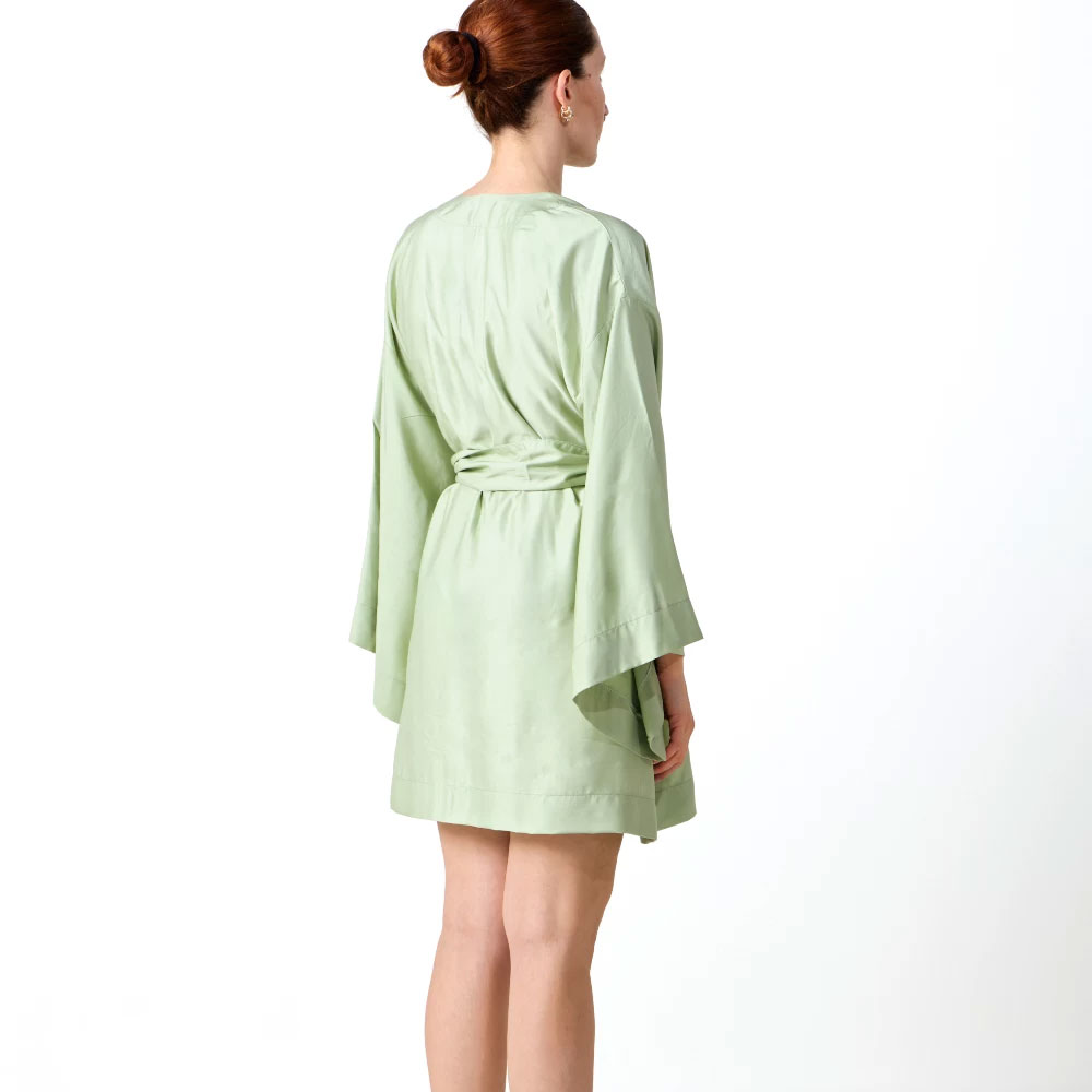 Κιμονό - Ρόμπα Γυναικεία Kentia Stylish Κοντό Green Yn 25 Πασχαλινά Είδη Spitishop
