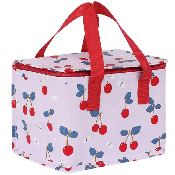Ισοθερμική Τσάντα Φαγητού 5.5lt Α Little Lovely Company Cherries CBCHPI34