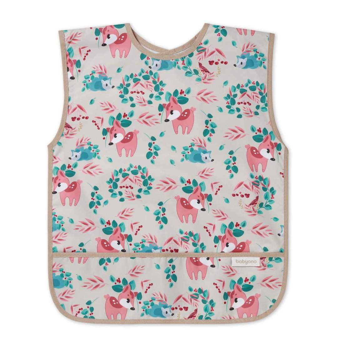 Σαλιάρα 4+ Μηνών (34x42) BabyOno Forest BN1642/02