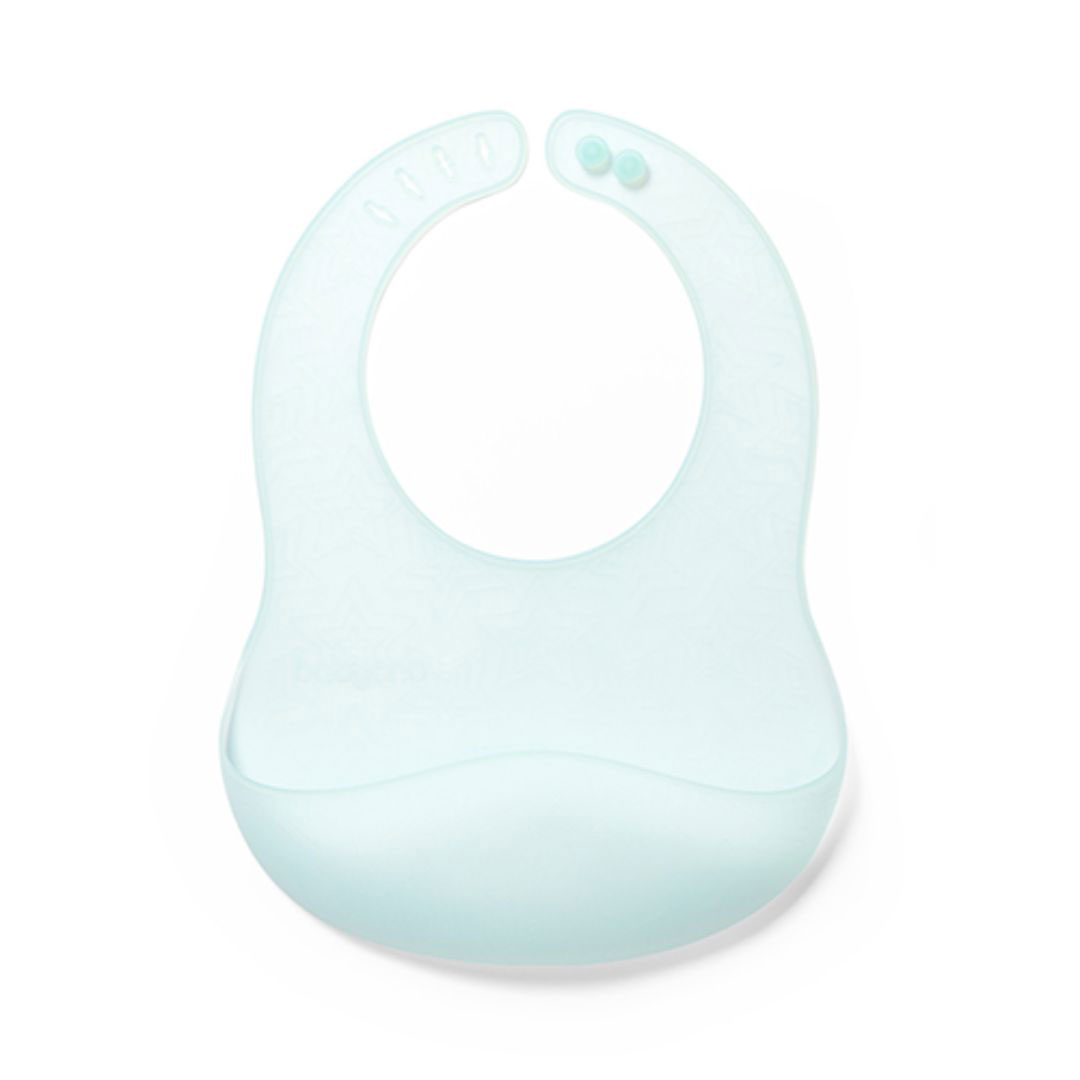 Σαλιάρα Σιλικόνης 6+ Μηνών (21x26) BabyOno Turquoise BN1598/01