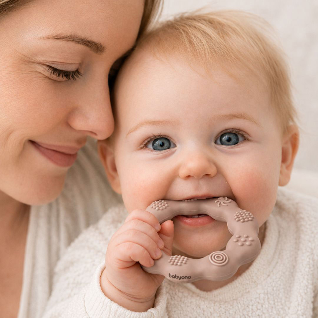 Μασητικό BabyOno Beige BN825/04