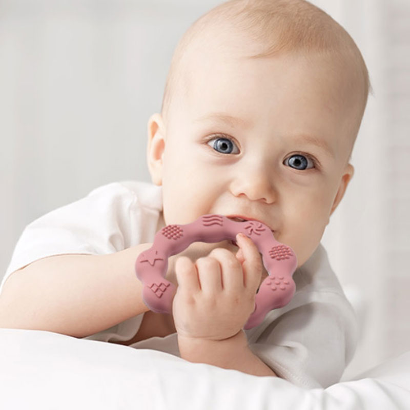 Μασητικό BabyOno Pink BN825/02
