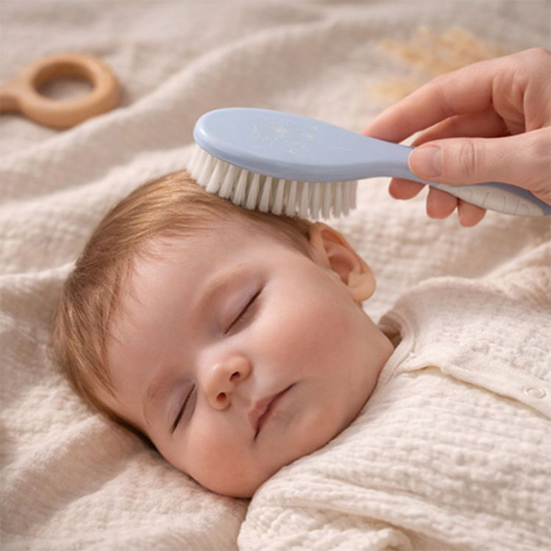 Βρεφικό Σετ Βούρτσα + Χτένα BabyOno Blue BN570/05