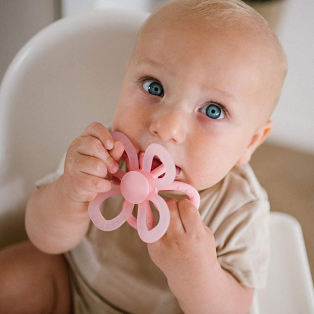 Μασητικό BabyOno Flower Pink BN1596/01