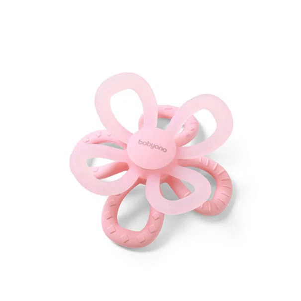 Μασητικό BabyOno Flower Pink BN1596/01