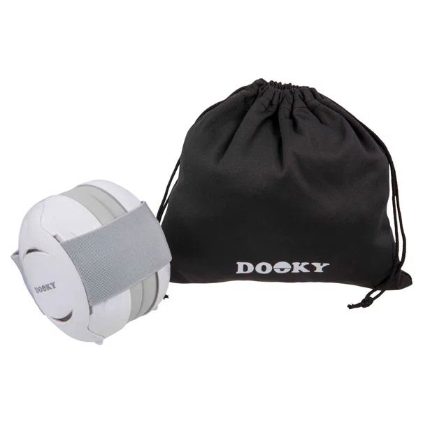 Βρεφικά Προστατευτικά Αυτιών 0-3 Μηνών Dooky White DK-3001102