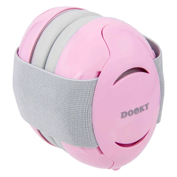 Βρεφικά Προστατευτικά Αυτιών 0-3 Μηνών Dooky Pink DK-3001101