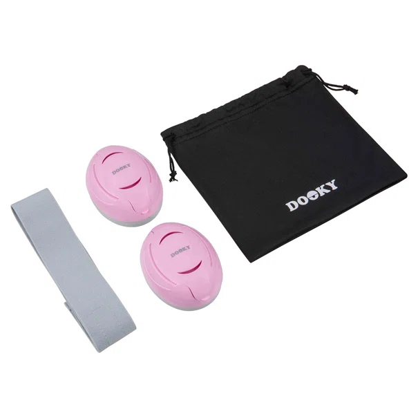 Βρεφικά Προστατευτικά Αυτιών 0-3 Μηνών Dooky Pink DK-3001101