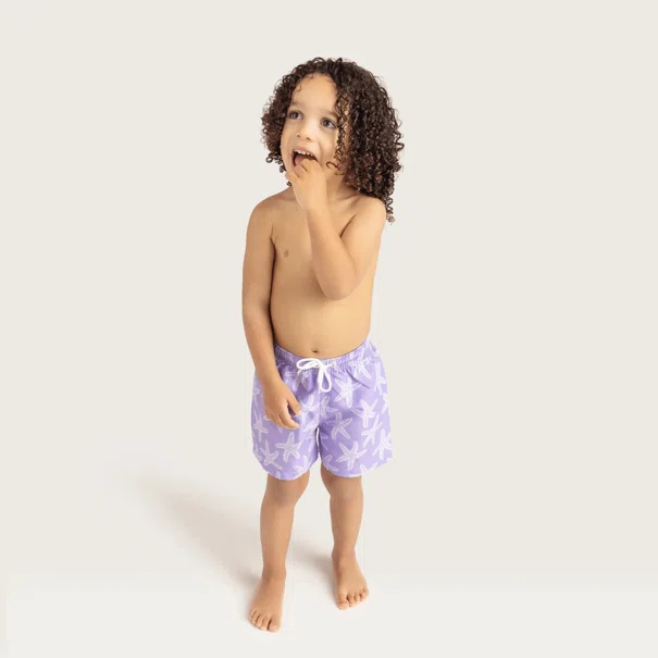 Παιδικό Μαγιό Με Αντηλιακή Προστασία Swim Essentials Lila Sea Stars