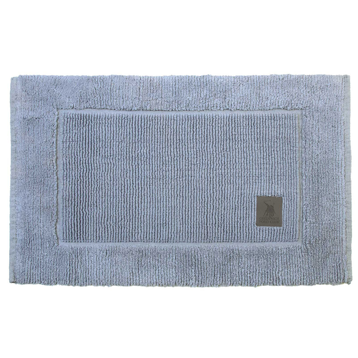 Πατάκι Μπάνιου (50X80) Greenwich Polo Club 3215 Grey Μπάνιο Πατάκια Παραλληλόγραμμα Spitishop