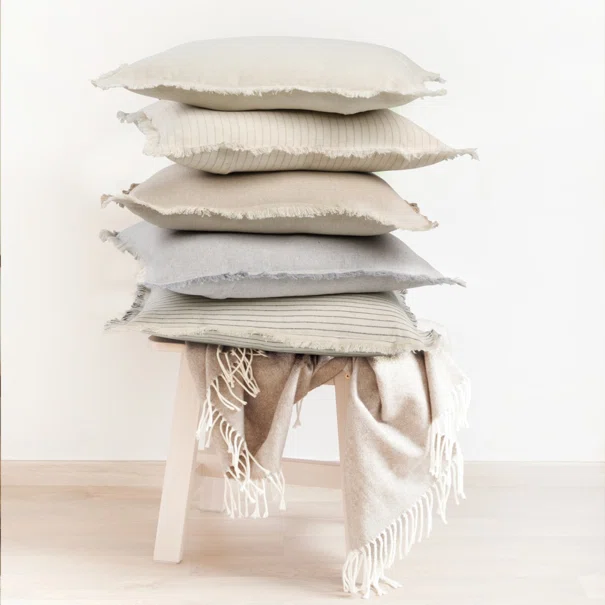 Διακοσμητικό Μαξιλάρι (45x45) Das Home 0302 Taupe