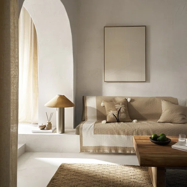 Ριχτάρι Καναπέ Τετραθέσιου (180x350) Gofis Home Solenne Almond Beige 591/06