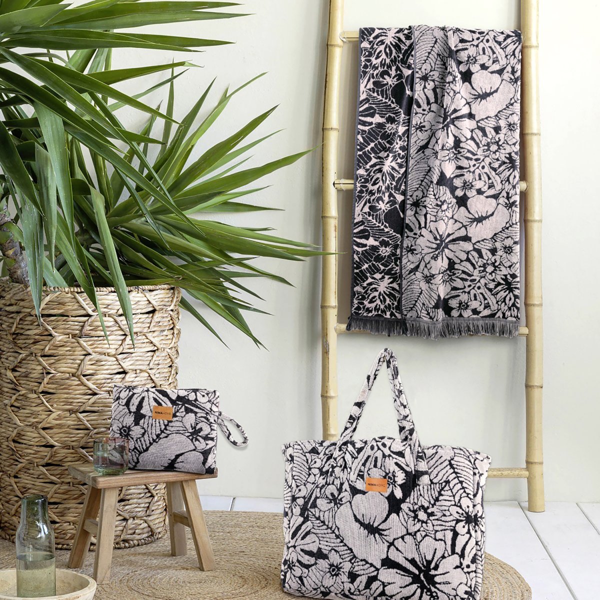 Τσάντα Θαλάσσης (46X60) Nima Hawaii Τσάντες Spitishop