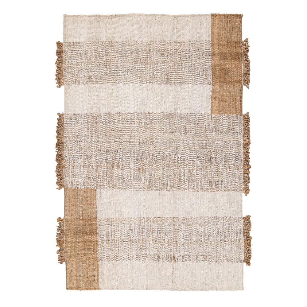 Χαλί Καλοκαιρινό (140x200) Royal Carpet Botanica RC-3 White/Natural
