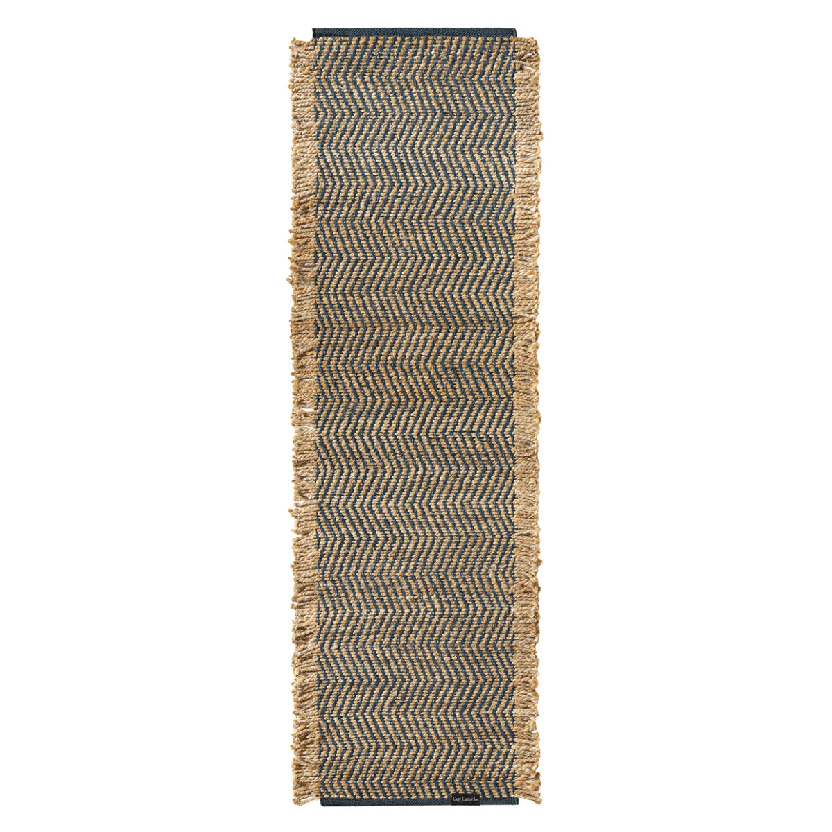 Χαλί Διαδρόμου (60X200) Guy Laroche Zigk Zagk Marine Χαλιά Διάδρομοι Spitishop