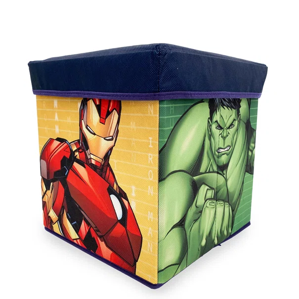 Σκαμπό Με Αποθηκευτικό Χώρο (30X30) Dimcol Avengers 11
