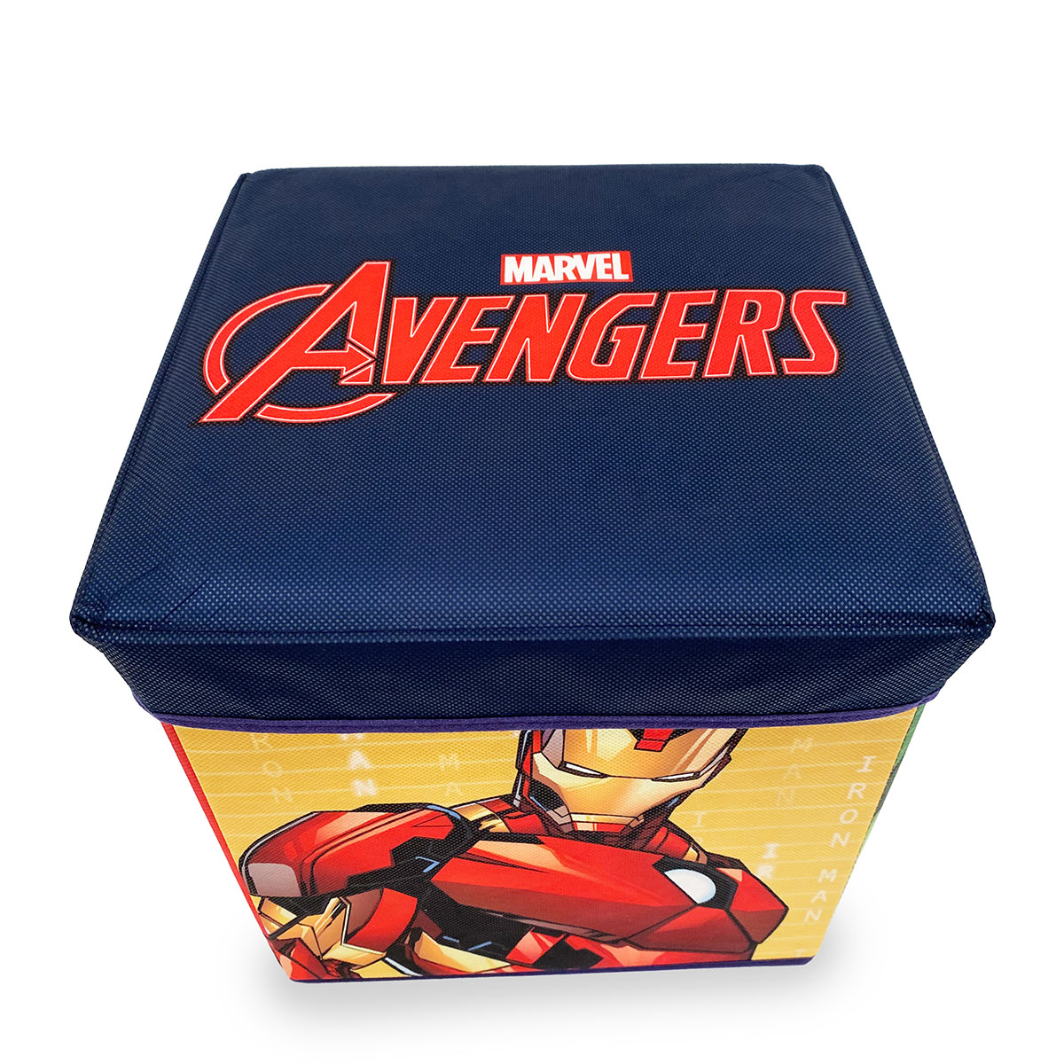 Σκαμπό με Αποθηκευτικό Χώρο (30X30) Dimcol Avengers 11 Παιδικά Βρεφικά & Έπιπλα Παιδικές Καρέκλες-Σκαμπό Spitishop