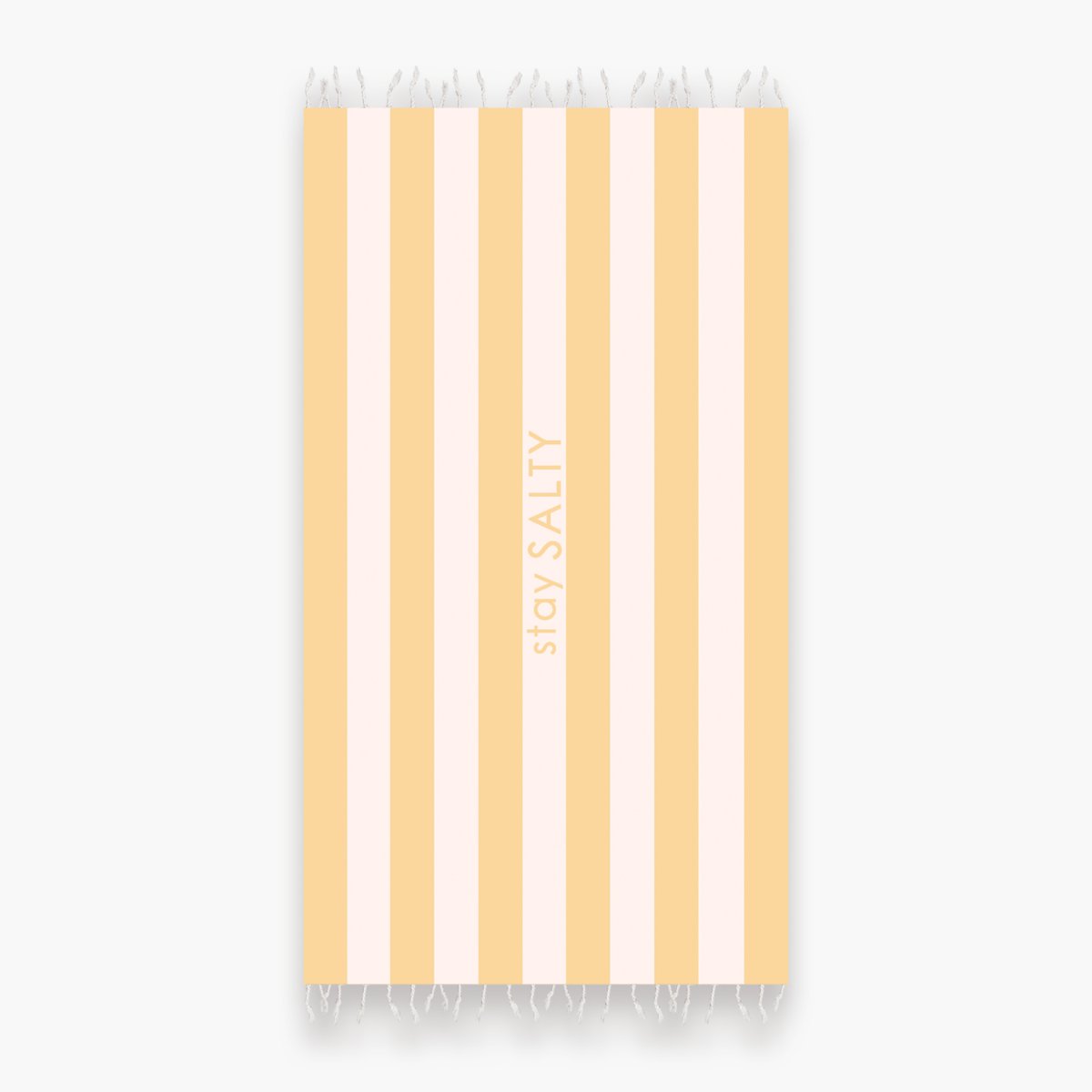 Πετσέτα Θαλάσσης - Παρεό (90x170) Nef-Nef Homeware Smooth Yellow