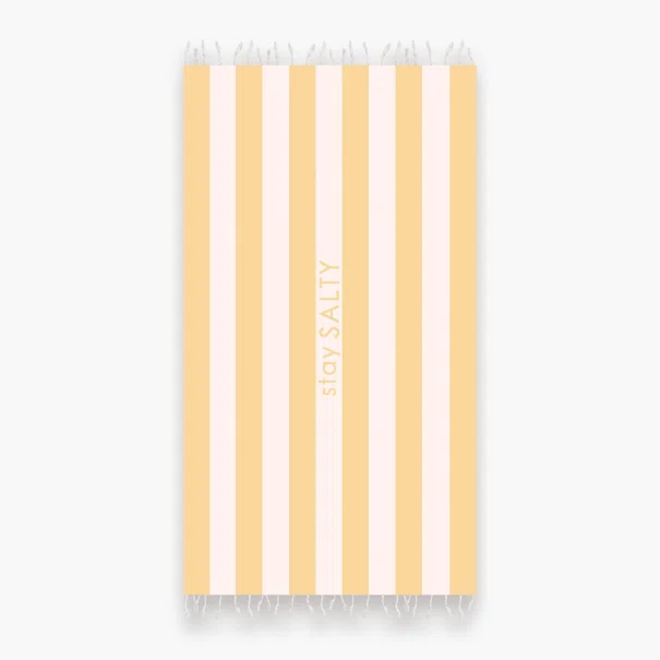 Πετσέτα Θαλάσσης - Παρεό (90x170) Nef-Nef Homeware Smooth Yellow