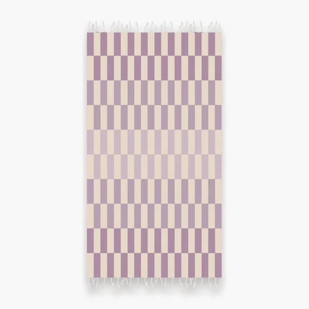 Πετσέτα Θαλάσσης - Παρεό (90x170) Nef-Nef Homeware Storin Mauve
