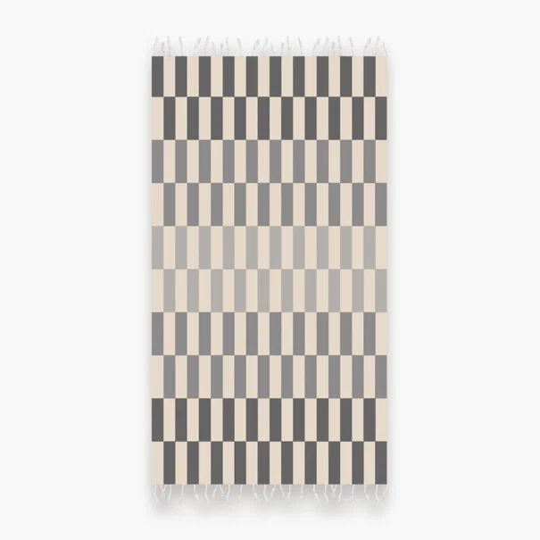Πετσέτα Θαλάσσης - Παρεό (90x170) Nef-Nef Homeware Storin Grey