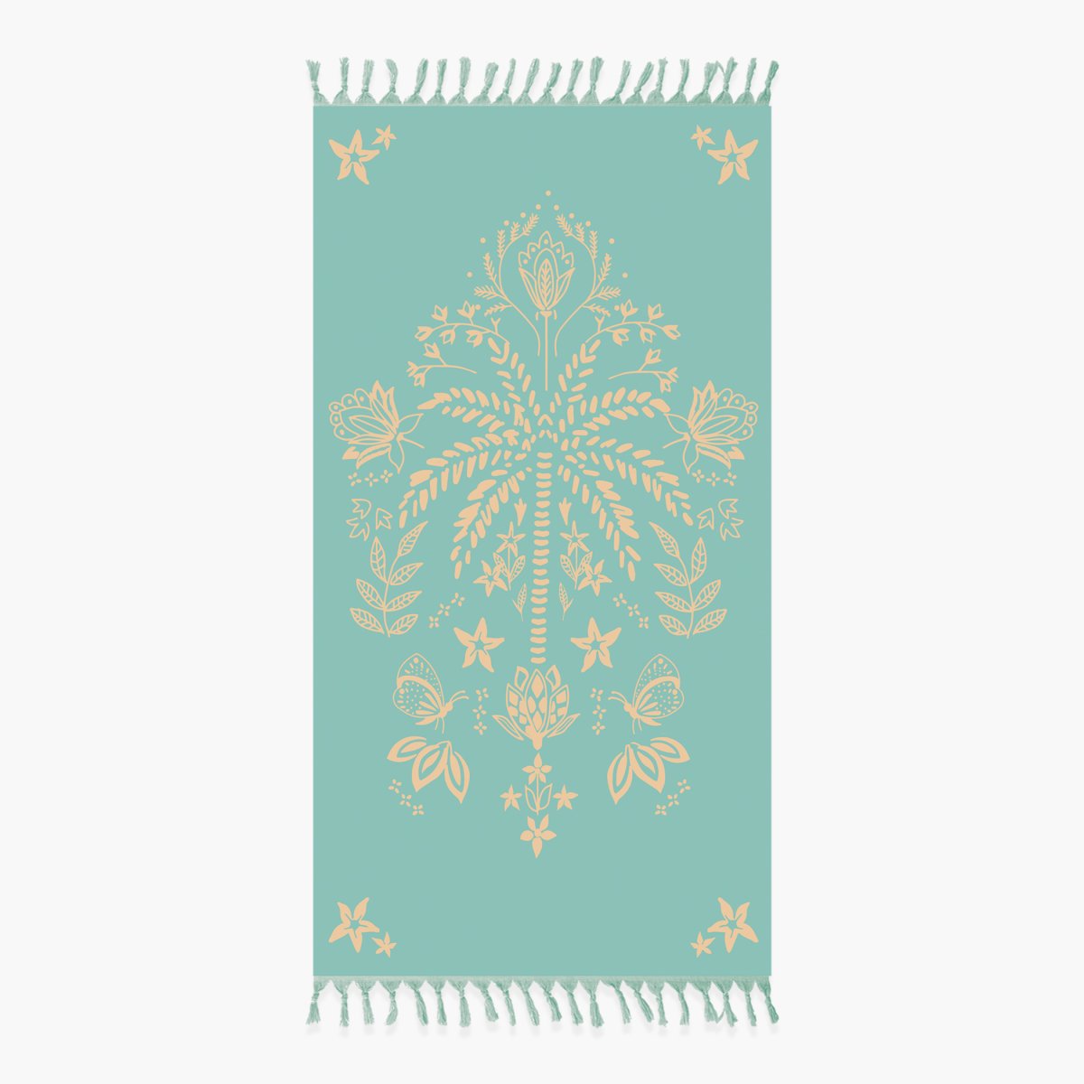 Πετσέτα Θαλάσσης (80x160) Nef-Nef Homeware Oriental Aqua