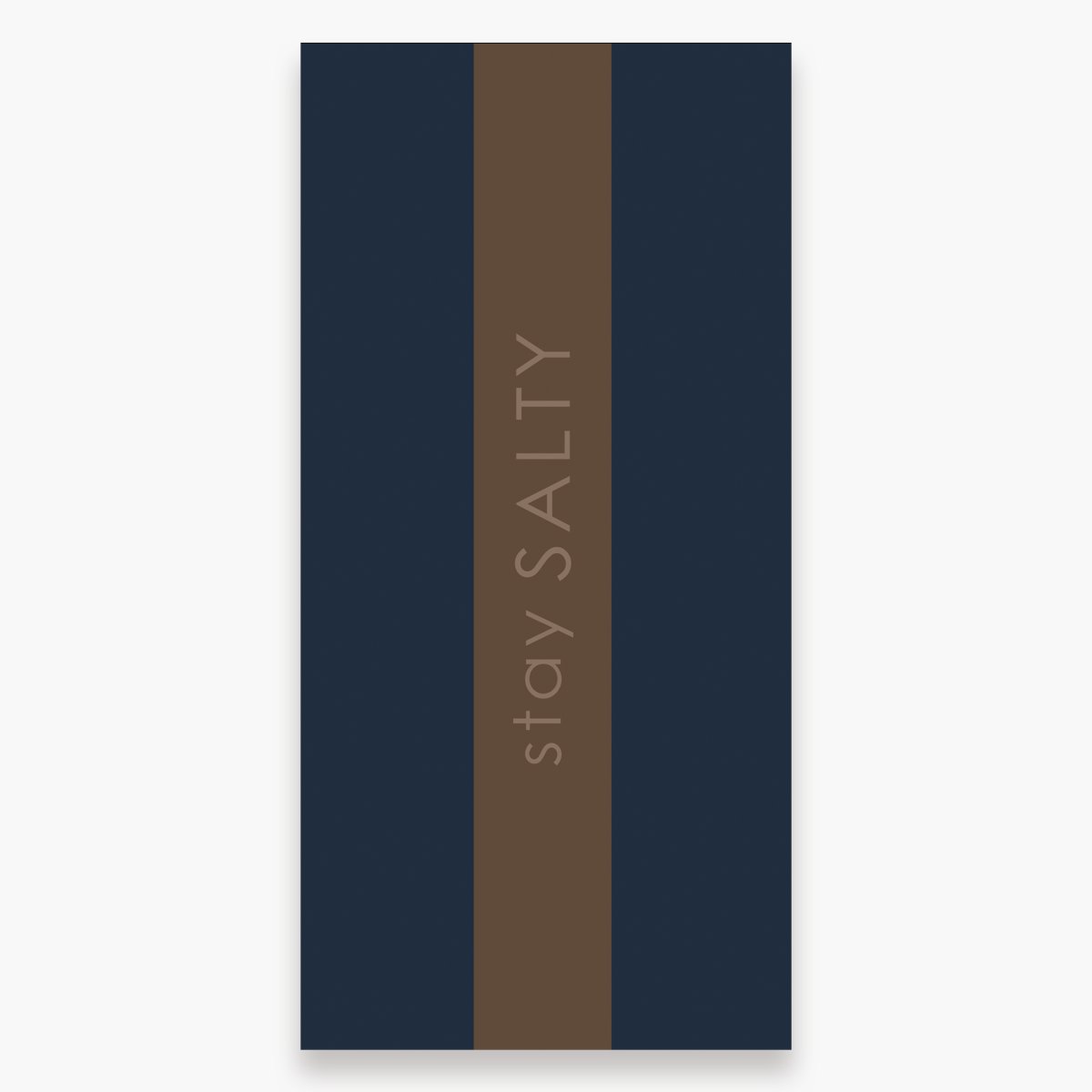 Πετσέτα Θαλάσσης (80x160) Nef-Nef Homeware Stay Salty Blue/Brown
