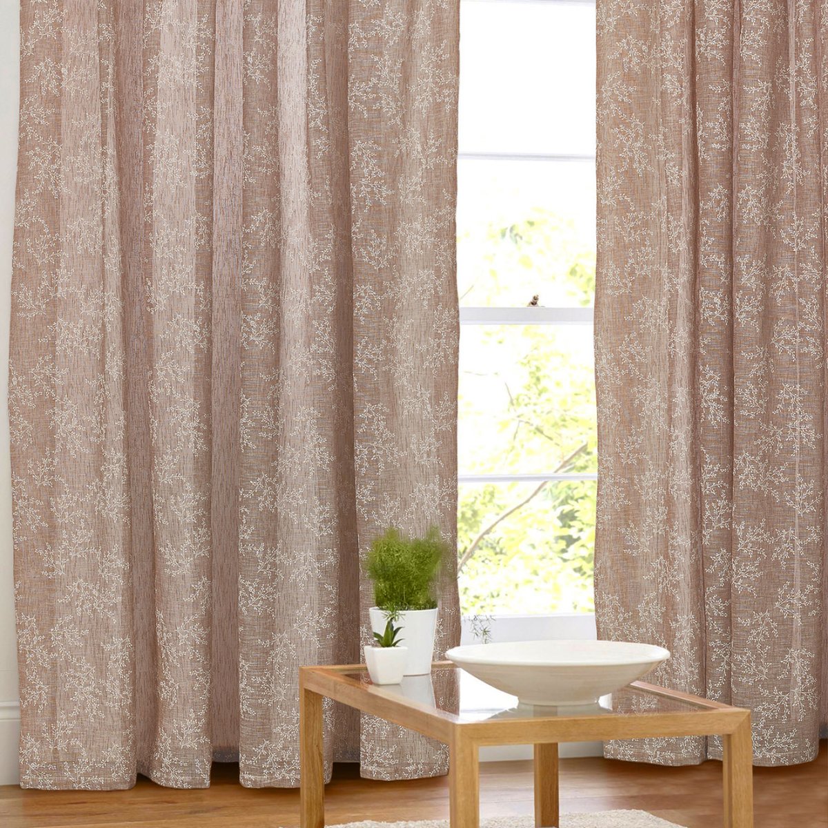 Κουρτίνα (270x280) Με Τρουκς Whitegg K0112-5