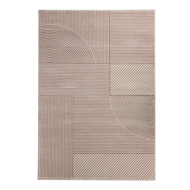 Χαλιά Κρεβατοκάμαρας (Σετ 3τμχ) Royal Carpet Organic 591 D.Beige