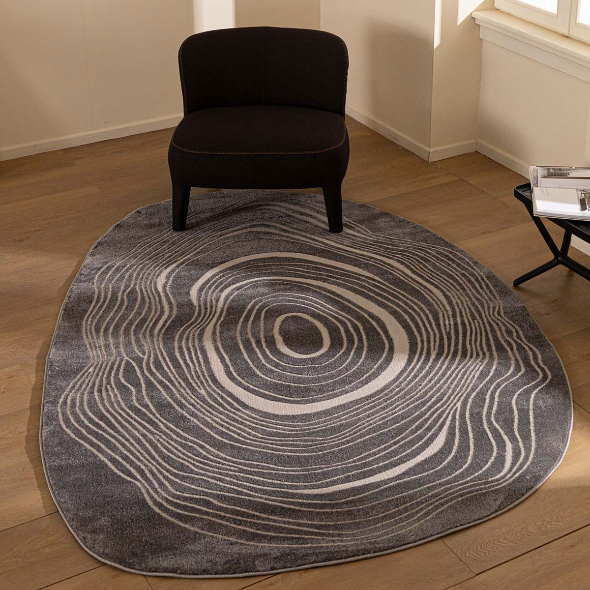 Χαλί (133x190) Royal Carpet Organic Shape 249 Grey