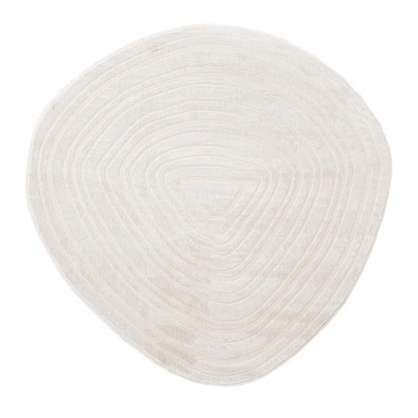 Χαλί (133x133) Royal Carpet Organic Shape 264 Cream