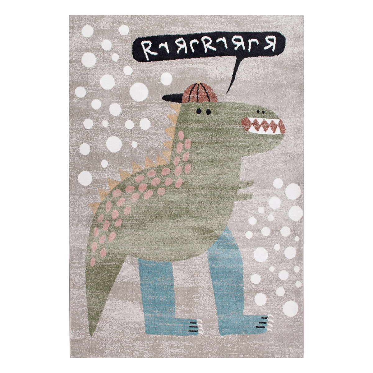 Παιδικό Χαλί (160x230) Polcarpet Carousel Dream 9904 Beige Dinosaur