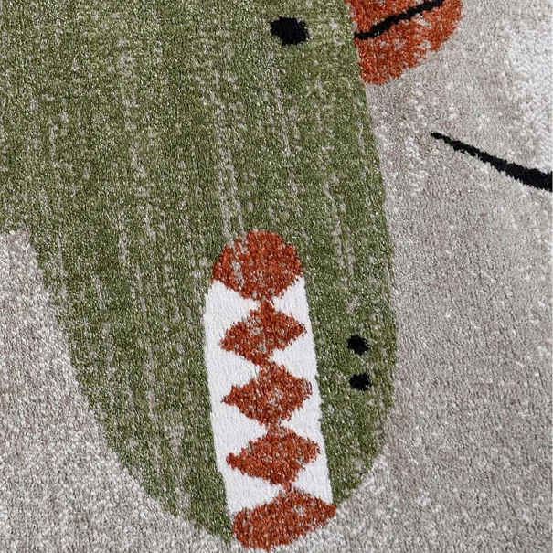 Παιδικό Χαλί (160x230) Polcarpet Carousel Dream 9904 Beige Dinosaur