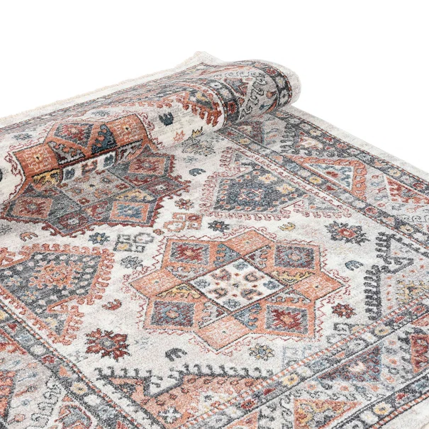 Χαλί (160x230) Polcarpet Mystic Kilvana 1347 Silver/L.Grey/Rose
