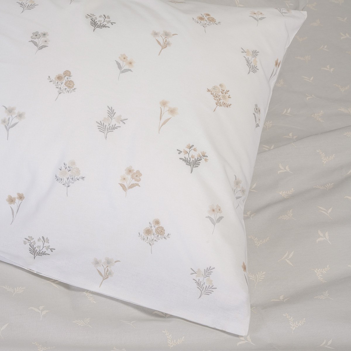 Παπλωματοθήκη Υπέρδιπλη (225x245) 2 Όψεων Melinen Ultra Line Melinen Spring L.Grey