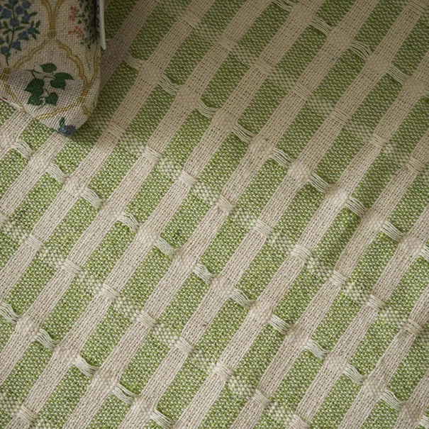 Ριχτάρι Καναπέ Τριθέσιου (180x310) Gofis Home Elysia Silver Garden Green 531/18