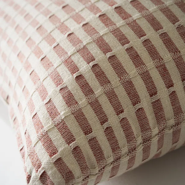 Διακοσμητική Μαξιλαροθήκη (43x43) Gofis Home Elysia Silver Dusty Rust 531/02